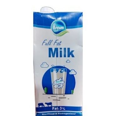 Eram Full Fat Milk, 1 Litre, 12 Pieces Per Carton